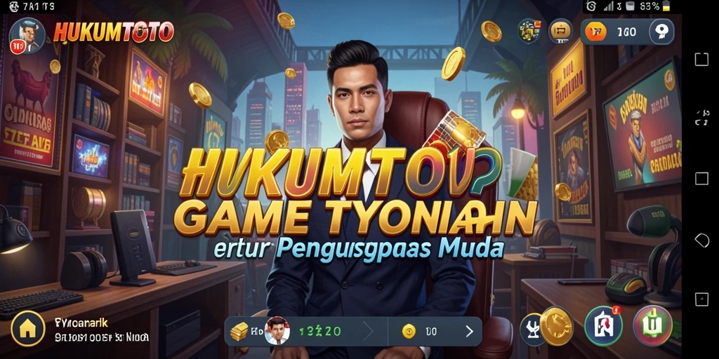 Tangkapan layar menampilkan gameplay HUKUMTOTO yang seru dan interaktif.