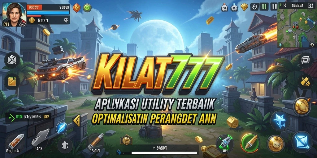 Tampilan antarmuka KILAT777 yang bersih dan modern.