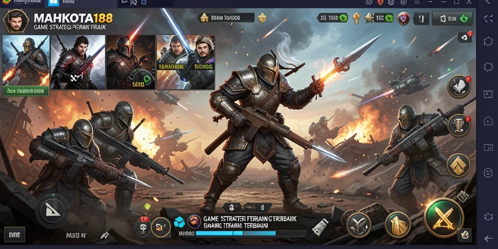Gameplay menarik di MAHKOTA188 dengan pertempuran strategi.