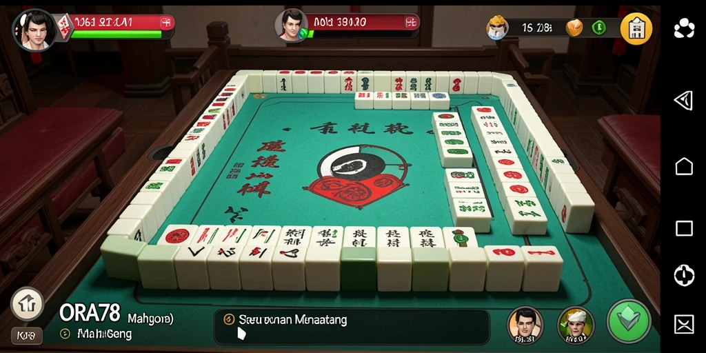 Gameplay Mahjong yang menarik dan penuh tantangan.