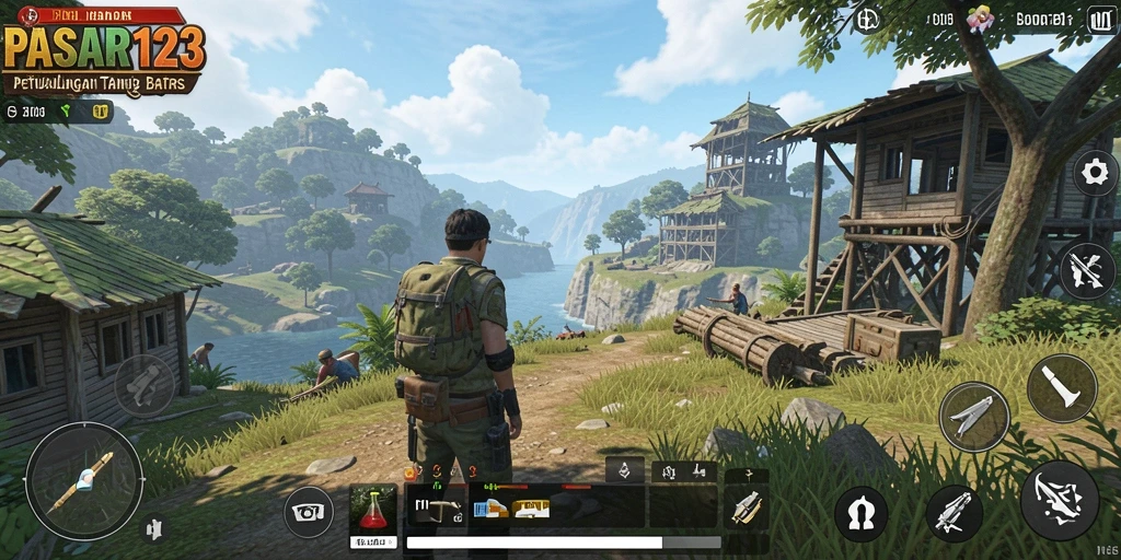 Gameplay seru di dunia terbuka PASAR123 yang memikat.