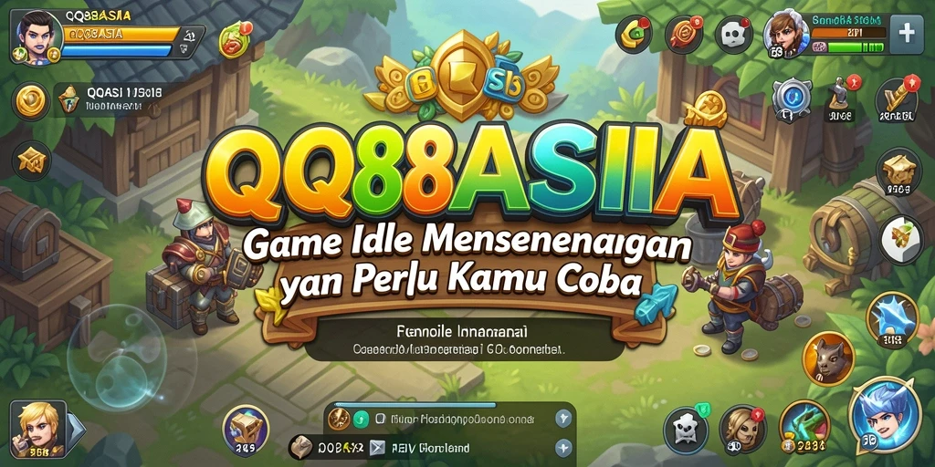 Tampilan gameplay menarik dari QQ88ASIA dengan karakter yang berkembang.